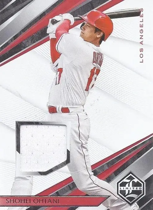 Shohei Ohtani - Limited Swatches - 2022 Panini Chronicles Baseball #LS-SO