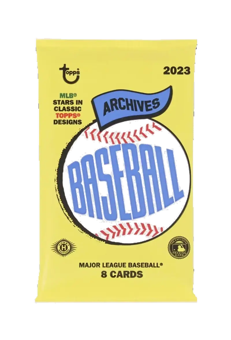 A pack of 2023 Topps Archives Baseball.