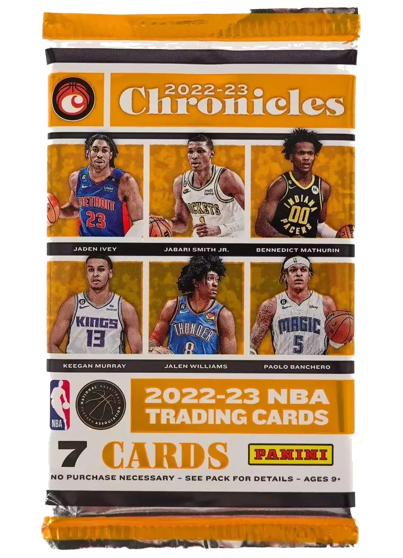 A pack of 2022-23 Panini Chronicles Basketball.